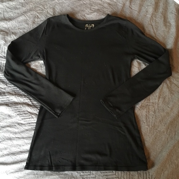 Old Navy Tops - Old Navy Black Cotton LS Shirt Large